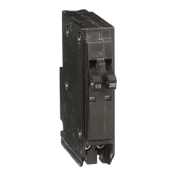 SQD QOT1520 MINIATURE CIRCUIT BREAKER 120/240V