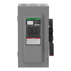 SQD VHU362 HDSS TYPE1 600V 60 AMP 3 POLE UNFUS