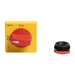 SQD VLSH2H5R ROTARY HANDLE RED PROTRUDING SI