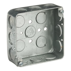 S/C 52151 1/2 4-IN.SQUARE BX STL 21CU