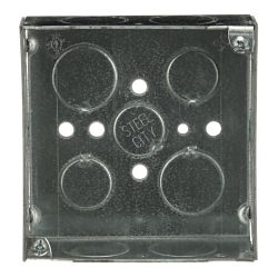S/C 52151 3/4 W 4SQUARE BX STL 21CU 3/4KO WELDED