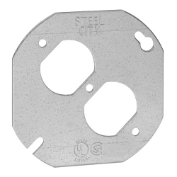 S/C 5402 LR 4 OCT BX COVER STL FLAT DUPLEX RE