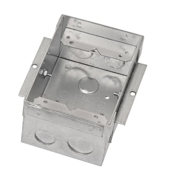 S/C 61W 1-G FLSH SVC FLR-BX 31CU KO.5/.75/1