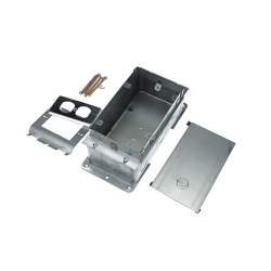 S/C 664-SC 2-G RCSD FLR-BX 90CU HUB.75/1 STL