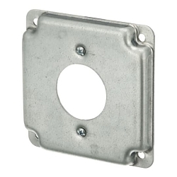 S/C RS 4 STL CVR USE 4-WIRE TWST-LK SGL RCPT