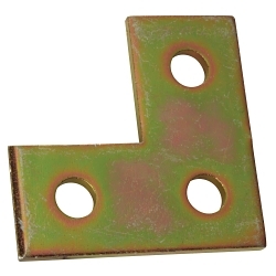 S-STRUT AB219 CRNR PLT HT 3-1/2-IN LEN 3-1/2-IN