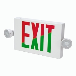 SURELITE APC7RGBK RED/GR EEN SELECTABLE EXIT SIGN