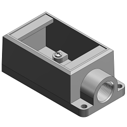 T&B FS2-TB 3/4-IN 1G-SHALLOW BOX IRON D-EN