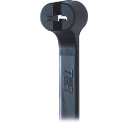 TY-RAP TY23MX CABLE TIE 18LB 3.62PO UV BLACK NYL