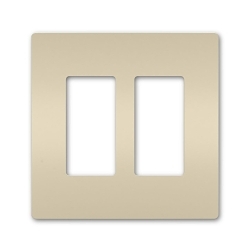 P&S RWP262LA RADIANT SCREWLESS WALLPLATE 2G L