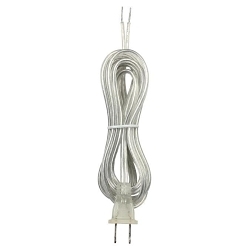 ANGELO 70098 8-FT SILVER  CORD SET