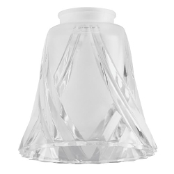 ANGELO 81270 2 1/4-IN FX 5-IN H FROSTED & CLEAR CROSS