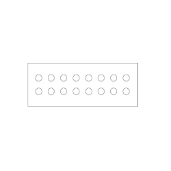 WIEG WPBA16 N12 30.5MM 16 PB CONS 7.2X8.5X8.9 C