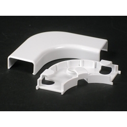 W-MOLD 2811FO NM FLAT ELBOW FO/CAT5 2800 IVORY