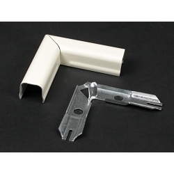 W-MOLD V711 STL FLAT 90 D ELBOW 700 IVORY