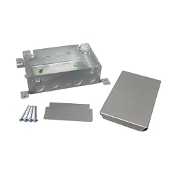 WALKERMOLD 880M2 STL SHL FLR BX 2-GANG OMBX