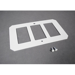 WALKERMOLD 8CREST3G 3 GA NG CRESTRON PLATE