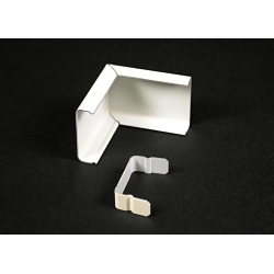 W-MOLD G2018C STL EXT ELBOW COVER 2000 GRAY