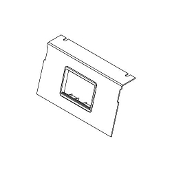 WALKERMOLD C8850P-2ACT A C8850 PLATE WITH (2) 6A BEZELS