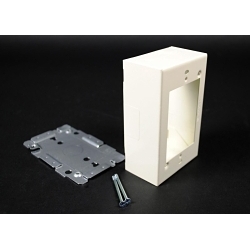 W-MOLD V2048 STL SWT & R ECPT BOX 2000 IVORY