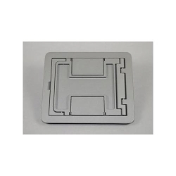 WALKERMOLD FPCTCGY-NA FL RPORT FLANGE W/INSERT GRAY