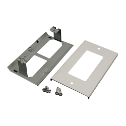 W-MOLD G3048R STL RECT DEVICE PLATE 3000 GRAY