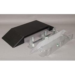 W-MOLD OFR48-4 OVER FLOOR RACEWAY 4-GANG BOX