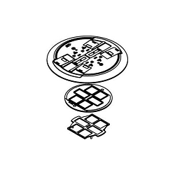 WALKERMOLD RC4CTCBS RC4 COVER BS FLANGE AND BK CENTER