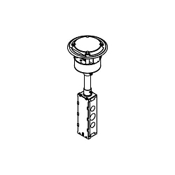 WALKERMOLD RC4STC 4-IN P OKE-THRU INSERT ONLY/TC RC4