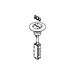 WALKERMOLD RC7AFFTCBK RC 7 FURNITURE FEED PT BLACK