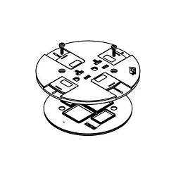 WALKERMOLD RC7SHTCGY RC7 SLIDE HOLDER GY
