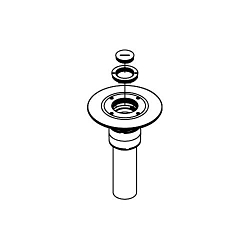 WALKERMOLD RC9AM2TCBK RC 9 2-IN FURNITURE FEED BLACK