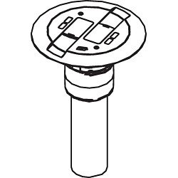 WALKERMOLD RC9AMDTCBK CO MM POKETHRU ASSY BK FL/TC