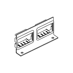 WALKERMOLD RFB-2-SSRT SS BRKT W/TWO ORT BEZELS