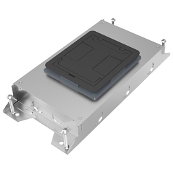 WALKERMOLD RFBA2R25 RFBA 2G 2.5-IN RECT CVR FLOOR BOX