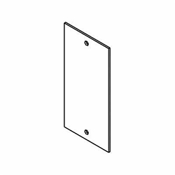 WALKERMOLD SGB-B SINGLE GANG BOTTOM BLANK
