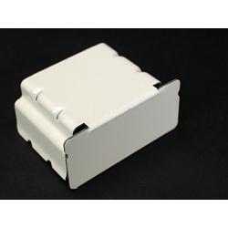 W-MOLD 2410BD-FW DIV BLA NK END FITTING-FOG WHITE