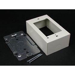 W-MOLD V2448 STL SWITCH & RECEPT BOX 2400 IVORY