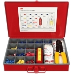 3M STK-1 DURABLE METAL TERMINAL KIT RED TERMINA