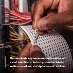 3M SPB-03 PRE-PRINTED WIRE MARKER BOOK BLACK P