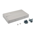 AME-LIGHT ALC-BOX-WH HAR DWIRE BOX FOR ALC SERIES WHITE INCL 3/8 CABLE