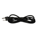 AME-LIGHT ALC-PC6-BK 6-F T GROUNDED POWER CORD FOR ALC SERIES BLACK