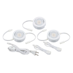 AME-LIGHT MVP-3-WH MVP 3 -PK KIT120V WHITE C/ETL/US INCL 6-FT PC+2 EXT