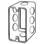 EGS 4SSLE12 EXT RING 4 X 2-1/8 HANDY BOX