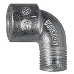 APPLETON LMF9050 1/2-IN 90 DEG BUSHED ELB
