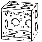 EGS M2350 MSNRY BOX 2 GANG 3-1/2 DEEP