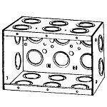 EGS M3350 MSNRY BOX 3 GANG 3-1/2 DEEP