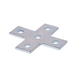 B-LINE B132SS4 FIVE HOLE CROSS PLATE STAINLE