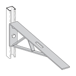 B-LINE B192ZN BRACKET 24-IN 9-IN X 3-IN SLOT Z