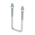 B-LINE B500-5ZN SQUARE U-BOLT 5-IN DEEP 3/8-IN.